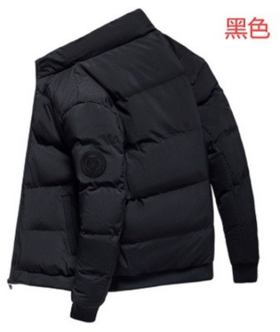 立領羽絨棉加厚外套 - 冬季保暖防寒外套