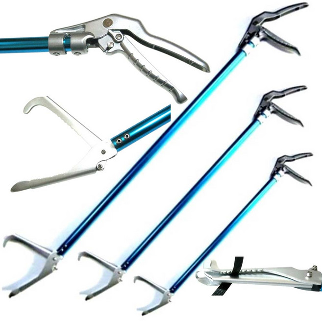 긴집게 길이조절 악어 만능 해루질 뱀집게 큰집게, 1개