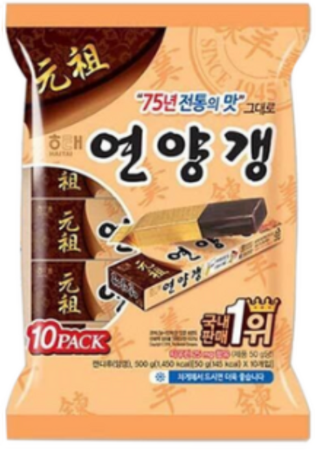 해태 연양갱, 500g, 6개