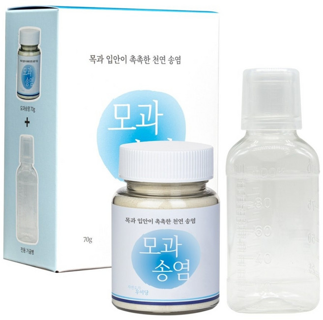 우이당 가글용 모과 송염, 70g, 1개