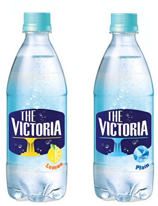 웅진 더빅토리아 탄산수 플레인 500ml 20개 + 레몬 500ml 20개 총 40개