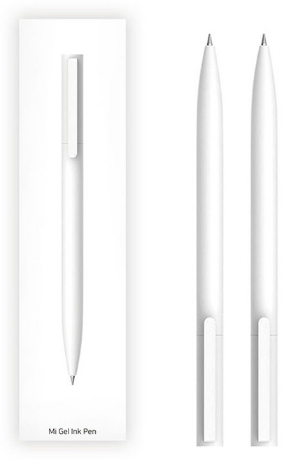 샤오미 2개 SET 볼펜, 1세트, 샤오미볼펜(2개세트/MJZXB01WC)