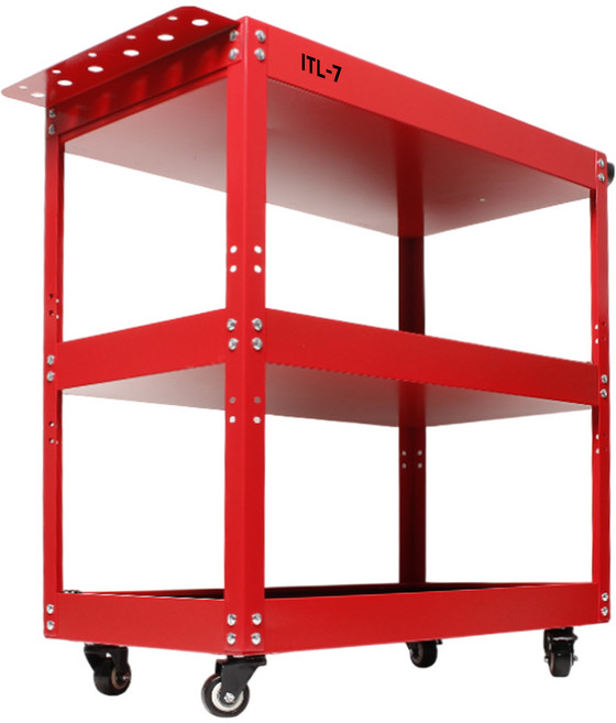 ITL 이동식 공구함 공구대 공구다이 카트 작업 ITL-7, ITL-7 레드, 1개
