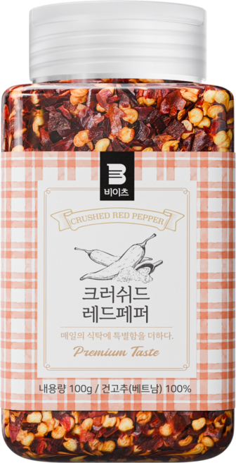 비이츠 크러쉬드 레드페퍼, 1개, 100g
