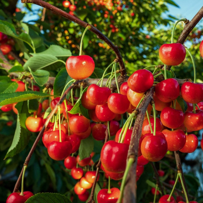 내년부터 열매맺는 신품종 체리묘목 2개세트 / 최고의맛 레이니어 / 영하30도 가능, ., 2개