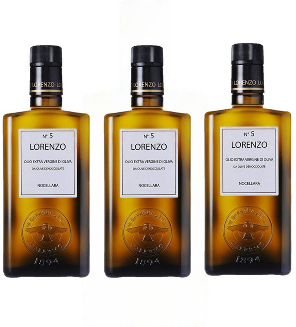 로렌조 Lorenzo N°5 엑스트라버진 올리브오일 500ml 3병