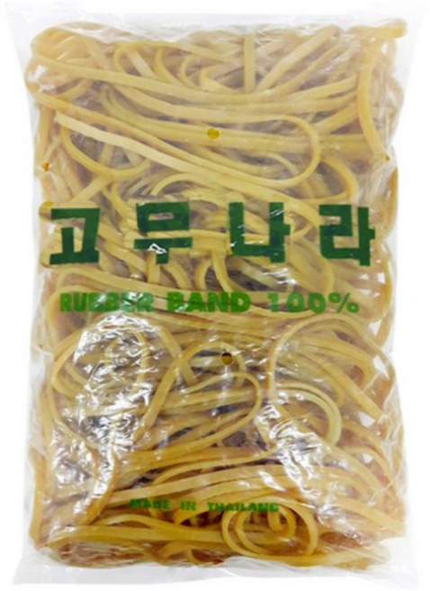 고무나라 고무밴드 1kg 200 x 5 mm, 1개