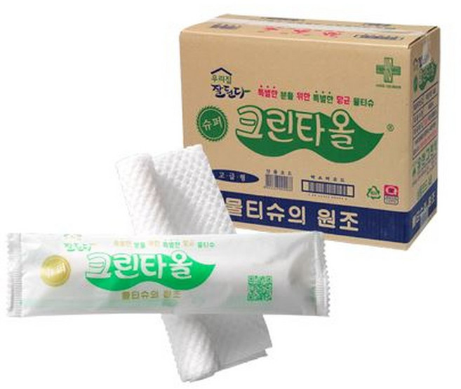 크린타올 물수건 물티슈 (400매), 400매, 1개