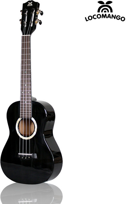 로코망고 우쿨렐레 BLACK PEARL T 블랙펄 테너 올솔리드 스프루스 메이플 유광, 1개