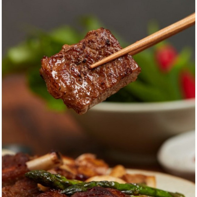 한라산도새기 양념돼지갈비 750g 구로맛집 목살 양념육 구이 캠핑, 1팩 750g, 1개