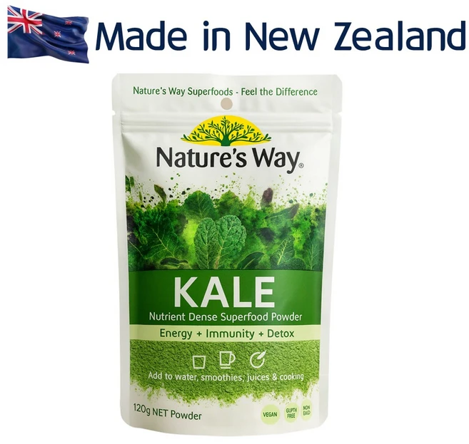 네이처웨이 뉴질랜드 케일분말 케일파우더 슈퍼푸드, 1개, 120g - 쿠팡