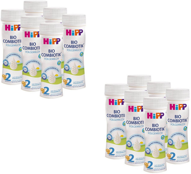 HiPP 힙 액상분유 바이오 콤비오틱 PRE/1/2 단계 독일 (200mlx6개 12개), 2 단계