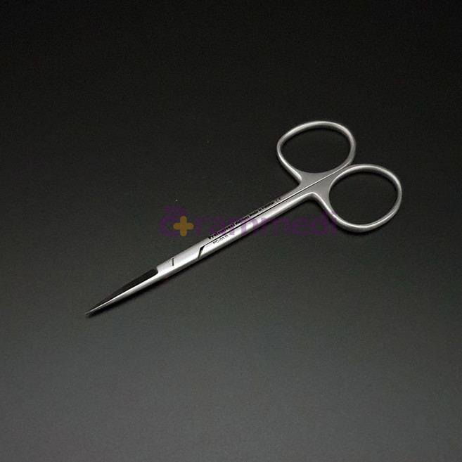 (Pf) Iris Scissors 안과가위 11.5cm (직) PC-01.11, 1개