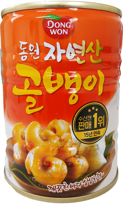 동원 자연산 골뱅이, 300g, 6개