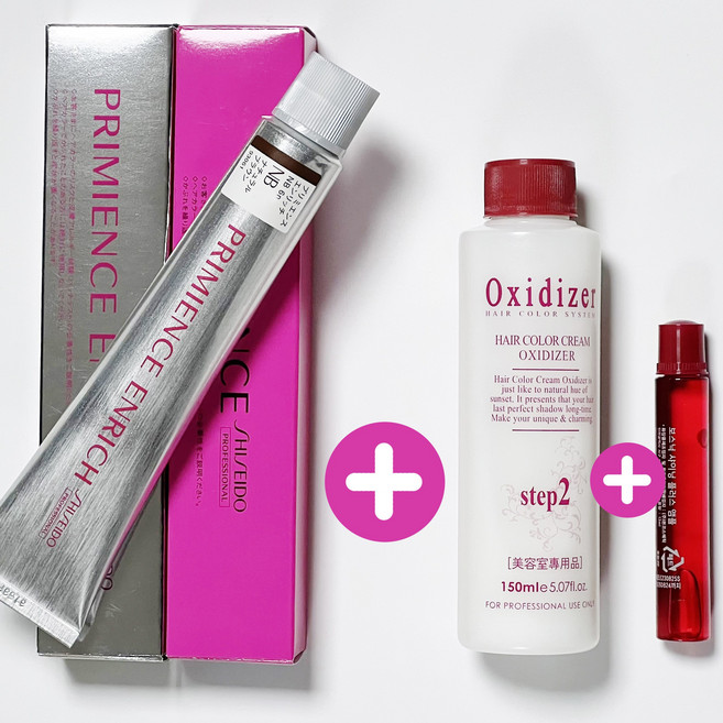 10위 - 시세이도 염색약80g+6%산화제100ml 새치 멋내기 프리미언스, 내추럴 브라운 NB 8, 1개