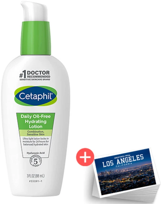 세타필 페이스 모이스처 데일리 오일 프리 하이드레이팅 로션 88ml +포스트 카드 세트, 1개 - 쿠팡