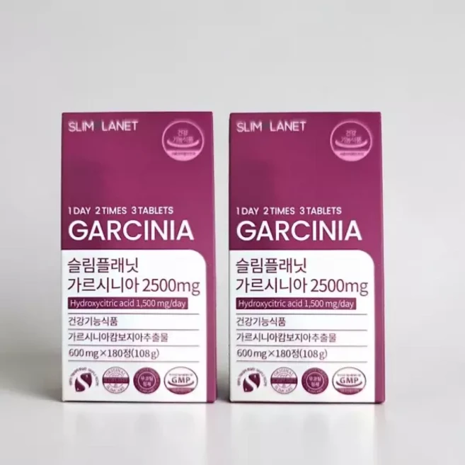슬림플래닛 가르시니아 2500mg 180정 2박스 621635