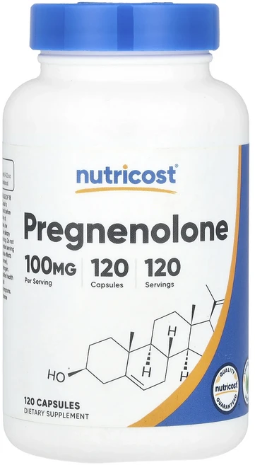 새해 첫좋은선물 Nutricost 프레그네놀론 100mg 캡슐 120정 제대로 할인합니다, Nutricost프레그네놀론100mg캡슐120정, 1개 - 쿠팡