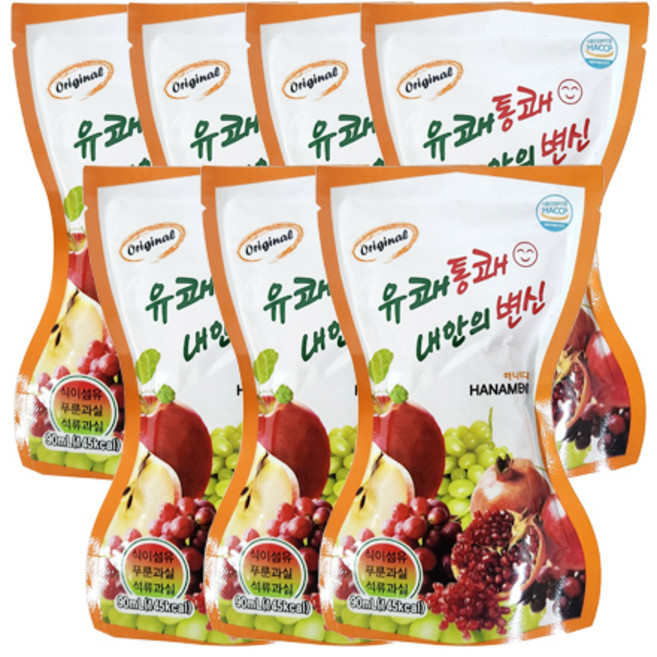 하나메디 유쾌통쾌 내안의 변신, 90ml, 7개