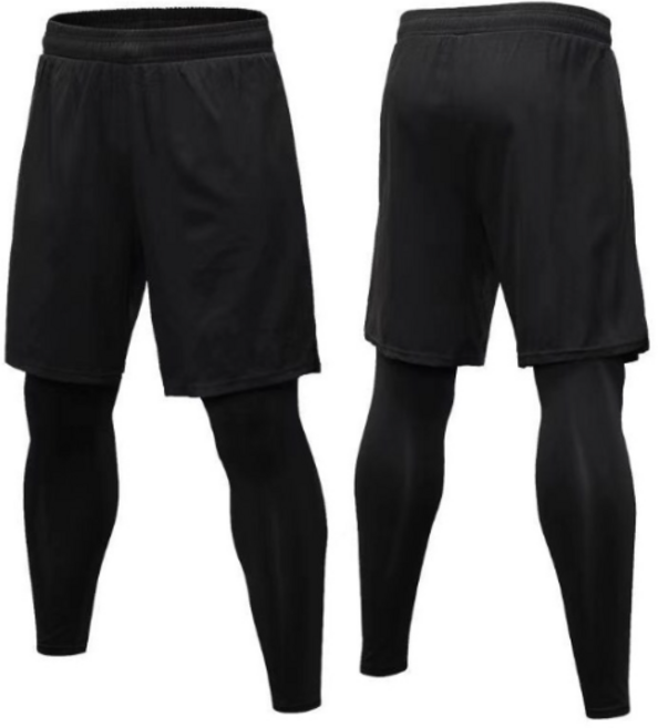 에쉬울프 남자 트렁크 반바지일체형 레깅스 기능성타이즈 스포츠바지