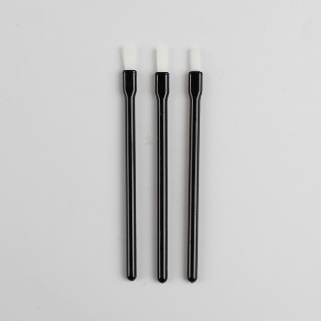 일회용 립 브러쉬 메이크업 미니 립글로즈 스틱 50P 포포라운지, 50개, 화이트 붓