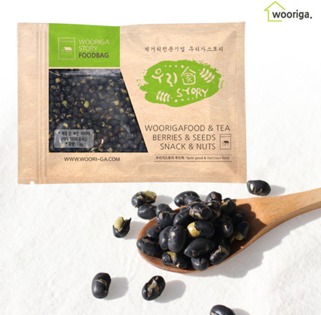 볶은서리태 서리태 볶음, 1kg, 1개