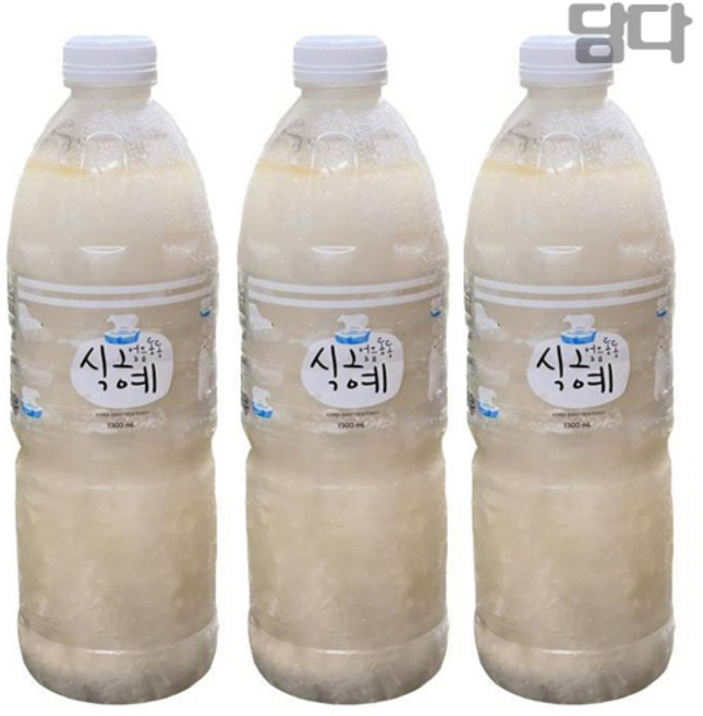 얼음 동동 식혜 / 맛있는 식혜 1.5L / 떡드림 식혜, 3개