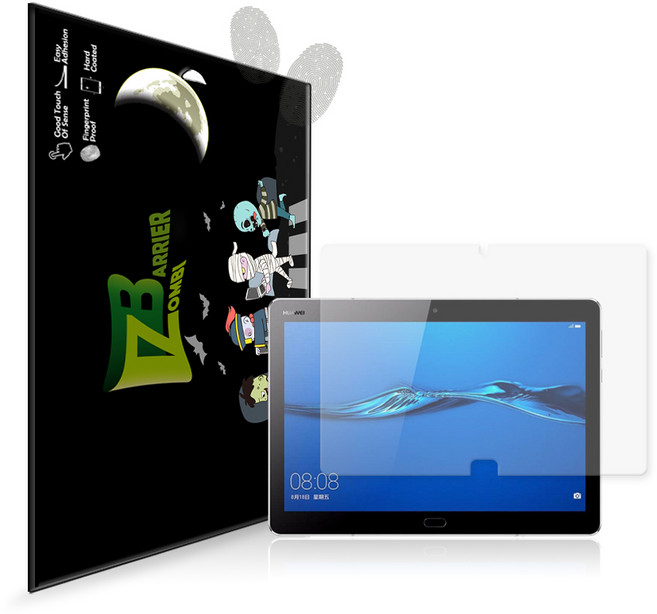화웨이 미디어패드 T5 10.1인치 저반사 지문방지 액정보호필름, 퓨어 저반사 지문방지 액정1매 단품, 1개
