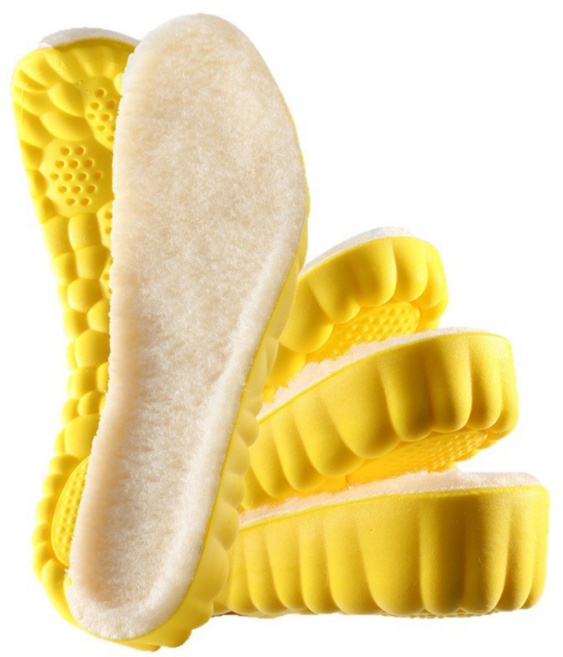 네이방 울 함유 35 mm 키높이 강화 온창 깔창입니다 부츠 키높이 깔창 1+1