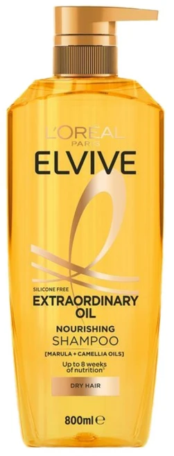 로레알 파리 엘바이브 익스트로오디너리 오일 샴푸 LOreal Paris Elvive Extraordinary Oil Shampoo, 1개, 800ml - 쿠팡