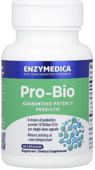 엔자이메디카 Pro-Bio 100억CFU 캡슐 30정, ENZ25110, 1개 - 쿠팡