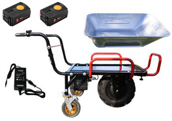 40V 대덕테크 전동 운반차 DDT-PS1 충전 구루마 농업용 운반기 배터리 2개 세트, 1개