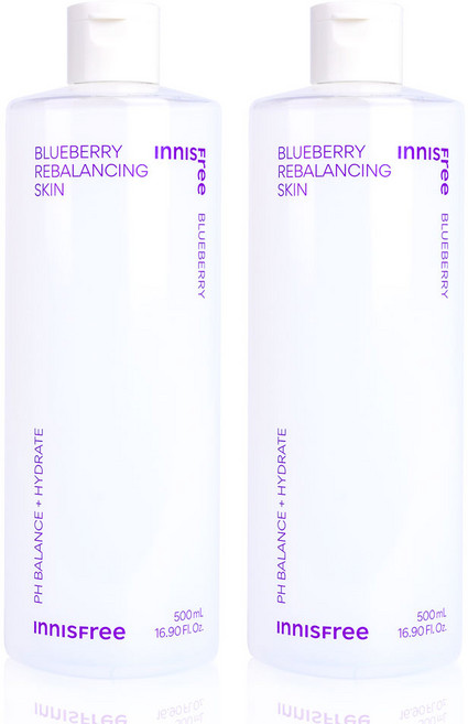 이니스프리 블루베리 리밸런싱 스킨, 500ml, 2개