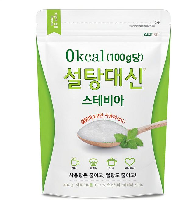 설탕대신 스테비아, 400g, 1개