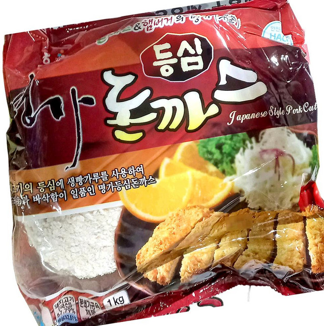 한맥 명가 등심 돈까스 200g 5개 돈까스완제품, 1개