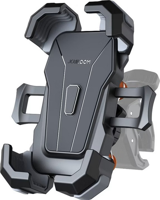 JOYROOM 機車手機架 360度萬向旋轉 適用4.7-7.2吋手機, 黑色, JR-ZS598