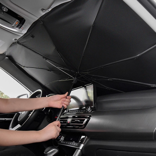 평화 시크릿 이글루 우산형 앞창 햇빛가리개 소형, 1개