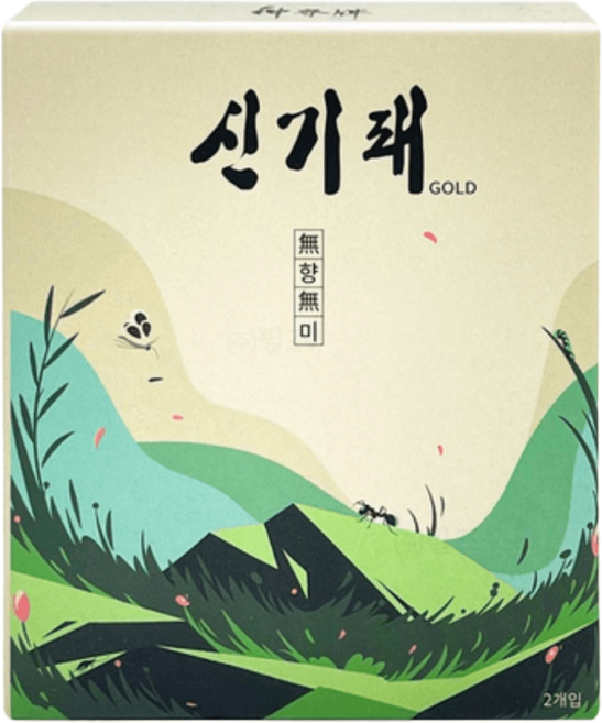 신기패 2개입 분필형 해충약 바퀴벌레약 개미약 모기퇴치 지네 살충제, 7g, 1개