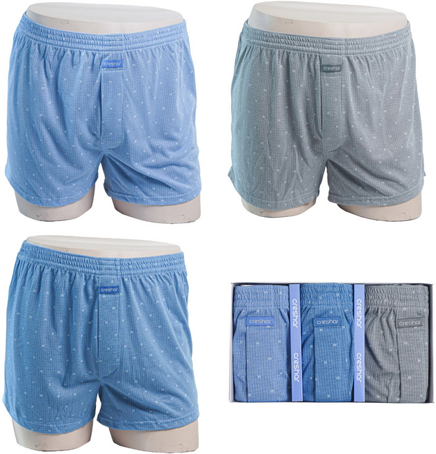 크레샤르_남성 니트 트렁크 3종_CMT2108