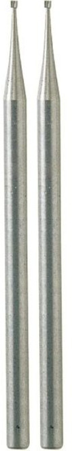 Dremel 106 회전 공구 액세서리 각인 비트 - 목재 플라스틱 리놀륨 및 부드러운 금속에 완벽합니다, 2-Piece, 1/32", Cylinder, 1개
