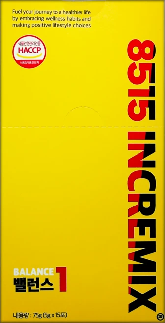 [8515] 변우석 대사유산균 밸런스 1/2 8515 INCREMIX, 1개, 15회분 - 쿠팡