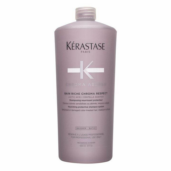 [케라스타즈] 크로마 압솔뤼 방 리치 크로마 리스펙 샴푸 1000ml, 1L, 1개