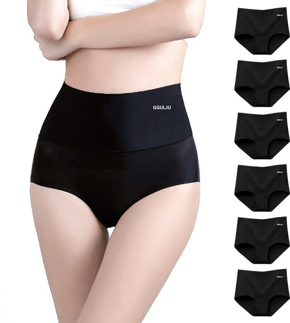 꿀쥬 여성 하이웨스트 복부 팬티 7p