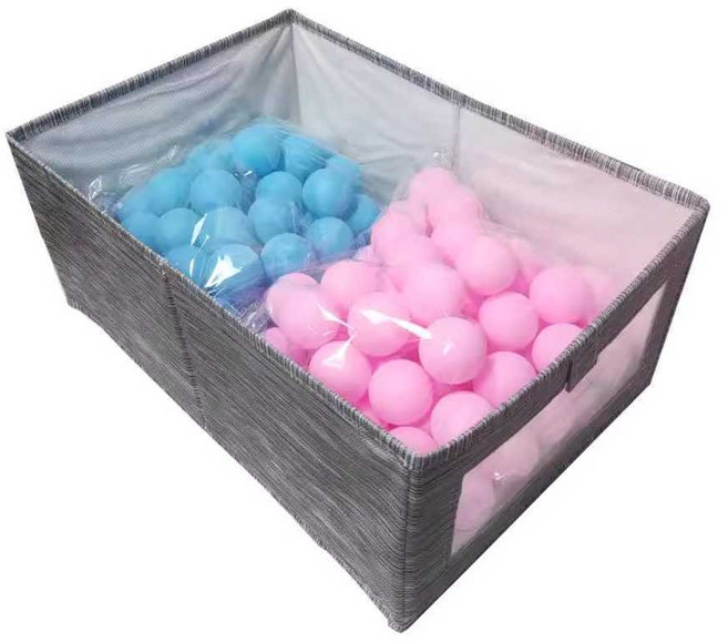 페럿 장난감 운동장 오션 볼 용품 박스 놀이터 애완동물, 1개, 공 2팩+볼 박스