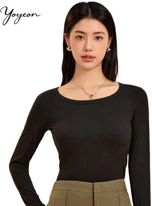 여성용 겨울 패션 보디히트 보온 발열내의 여상의