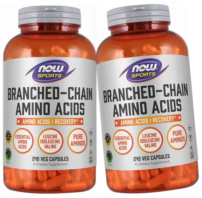 나우푸드 나우스포츠 분지사슬 아미노산 BCAA 240캡슐, 240정, 2개 - 쿠팡
