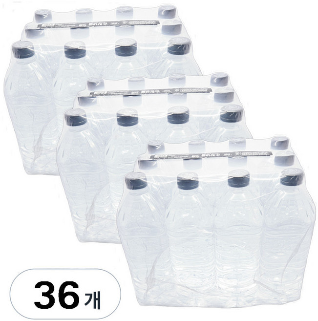 순창샘물 무라벨, 36개, 1L