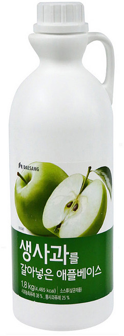 대상 생사과를 갈아넣은 애플베이스 1.8kg, 1개