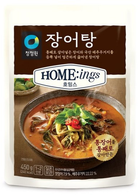 청정원 호밍스 장어탕, 450g, 15개