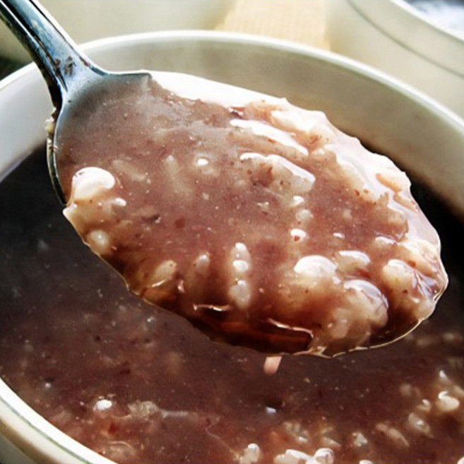 [오동리팥죽] 국내산 팥과 찹쌀로 만든 달지 않은 무첨가 쌀팥죽(410g 상온보관), 5개, 410g